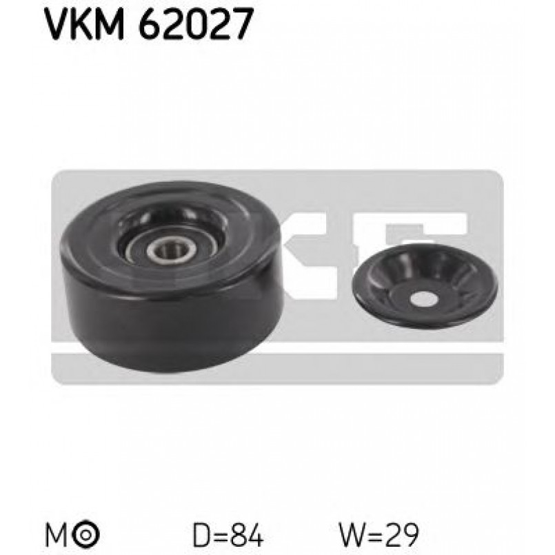 VKM 62027 SKF Ролик модуля натягувача ременя